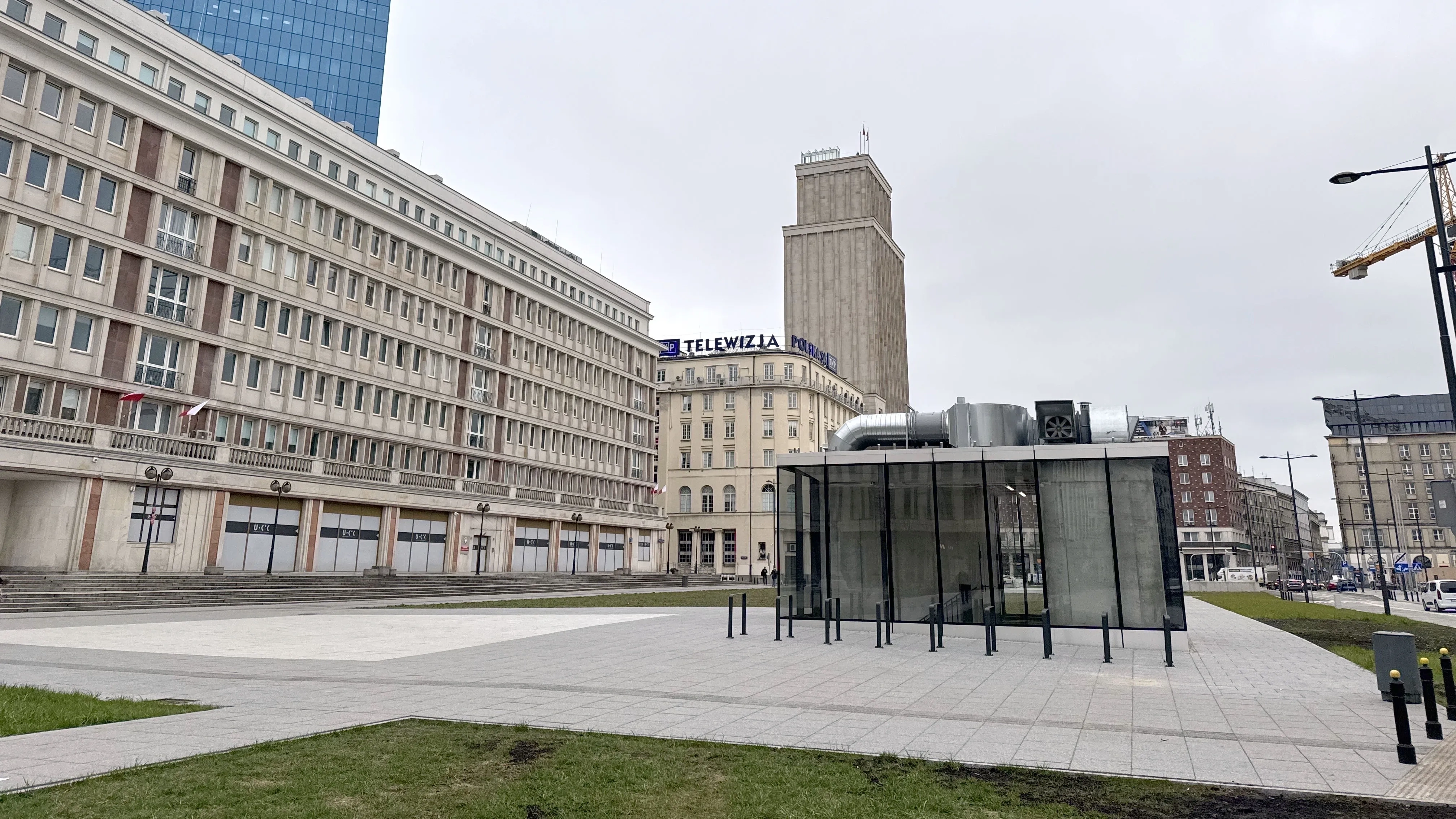 Wjazd na parking podziemny